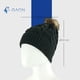 thumbnail image 5 of Gorro de Invierno para Mujer Gaon Gorras para el Frio Negro, 5 of 5