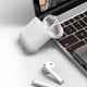 thumbnail image 2 of Airpod 2nd Gen Wireless Earbuds With Waterproof Design And Microphone - Ideal For Commuters, 2 of 5