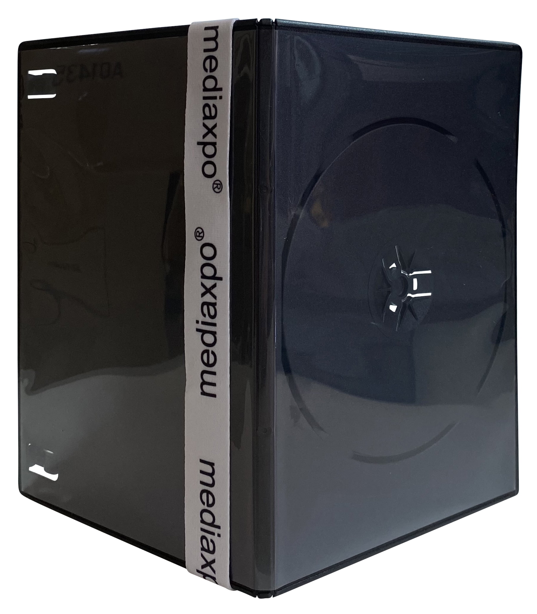 CheckOutStore 400 Premium Slim Black Single DVD Cases 7MM (100% New Material)