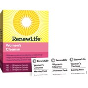Renew Life Women's Flush & Be Fit Cleanse, 3 Part, 14-Day Program