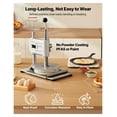 thumbnail image 6 of 9.5 inch Pizza Dough Press Machine - Manual Stainless Steel Pizza Maker for Tortillas, Pie Crust, Flatbread - Commercial Pastry Sheeter, 6 of 7