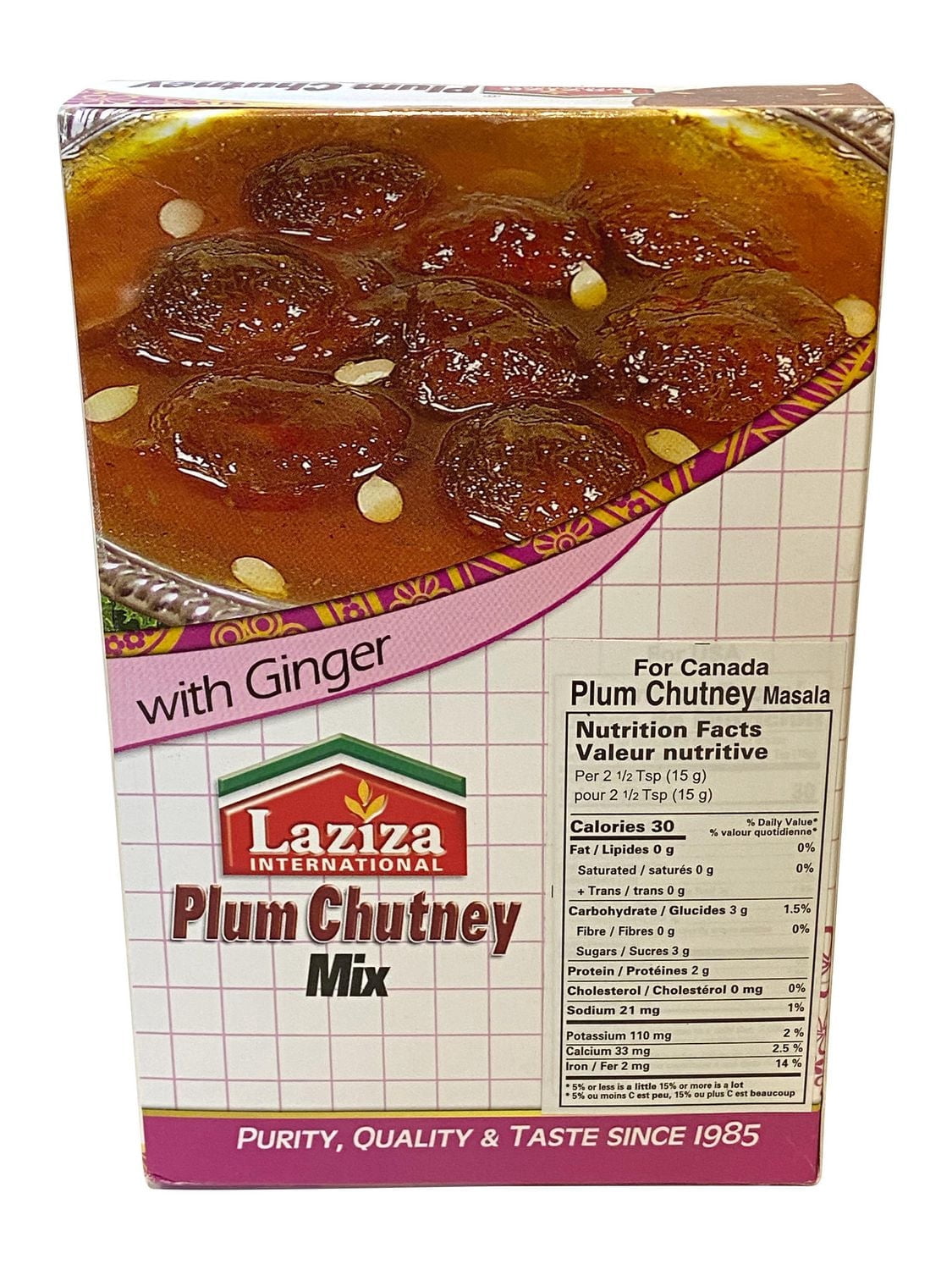 LAZIZA Mélange pour CHUTNEY aux Prunes