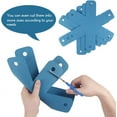 thumbnail image 5 of Pot Pan Protectors, Set of 12 and 4 Different Sizes, Larger & Thicker Pan Pot Separator Pads for Stacking and Protecting Your Cookware Cyan, 5 of 8