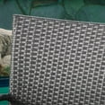 thumbnail image 3 of MAYEERTY Gray PE WICKER STACKING CHAIR 1pc Space-Saving Weather-Resistant for Patio Garden, 3 of 6