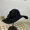 Black, variant on Women's Foldable Wide Brimmed Sun Hat Korean Minimalist Style Bowknot Sunhat Casual Beach Cap Woman Summer Hats Womens Fedora Hats for Summer Hat Bands for Women Outdoor Hat Adapt A Caps Tennis Hat