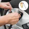 thumbnail image 7 of Tire Inflator Connector,Heavy Duty Brass Clip-On Air Chuck with Open End for Vehicle,Truck,Car Tire Inflation,Universal Air Compressor Accessory,A,1PC, 7 of 7
