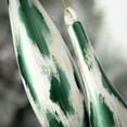 thumbnail image 2 of 13.5"H and 10"H Sullivans Brushed Finial Ornament - Set of 2, Multicolored Christmas Ornaments, 2 of 3