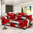 thumbnail image 3 of Elegant Rose Print Elastic Sofa Covers Corner Couch Cover For Living Room All-cover L Shape Washable Slipcovers 1/2/3/4 Seater, 3 of 6