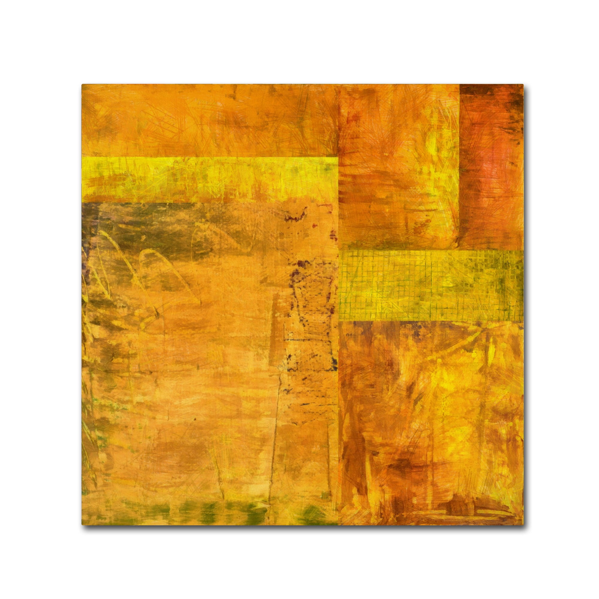 Trademark Fine Art "Essence of Yellow 2" Canvas Art by Michelle Calkins