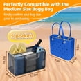 thumbnail image 6 of PADUKU Organizer Inserts for Bogg Bag Accessories - Lightweight Mesh Divider Pouch for Easy Organization, Perfect for the Medium Bogg Bags and Beach Totes, 6 of 7