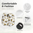 thumbnail image 6 of Picia Funny Excavator Pattern Women's 2 in 1 Athletic Running Shorts High Waisted Workout Casual Gym Sweat Shorts with Comfy Liner Zipper Pockets-, 6 of 9