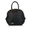 Women Pre-Owned Authenticated Burberry Orchard Handbag Calf Leather Black Top HandleBag