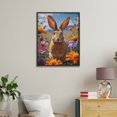 thumbnail image 4 of Paint by Numbers Kit for Adults, Rabbit In Vibrant Floral Meadow Paint by Numbers, Easy Paint by Numbers Kit for Adults Beginner, DIY Adult Paint by Number Kits on Canvas, 12x16in Home Decor, 4 of 7