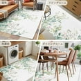 thumbnail image 6 of Eucalyptus Leaves Farmhouse 4x6 Area Rugs, Spring Botanical Non-Skid Rubber Backing Large Rectangle Rugs - Living Room Bedroom Home Office, Indoor Floor Mat Carpets Washable Rug, 6 of 9