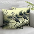 thumbnail image 3 of RUIYC Watercolor Heron Pillow Covers Pelican Throw Pillow Covers Pattern Double Sided Printing Pillow Case for Farmhouse Patio Living Room,, 3 of 5