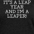 thumbnail image 3 of CafePress - It's A Leap Year And I'm A Leaper T Shirt - Womens Football Shirt, 3 of 4