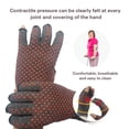 thumbnail image 2 of Compression Therapy Glove Wrist Support Brace Anti-Arthritis Rheumatold Health Hand Pain Relief Sleeve Exercise Training Gloves Grey, 2 of 7