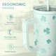 thumbnail image 3 of Vaso SANDJEST de acero inoxidable de 40 oz con aislamiento y asa, 3 of 8