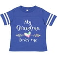 thumbnail image 3 of Inktastic My Grandma Loves Me- Heart Grandchild Boys or Girls Toddler T-Shirt, 3 of 5