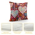 thumbnail image 4 of QZHH  Valentines Day Love Throw Pillow Cover Spring Farmhouse Decorations Cushion Case for Sofa Couch, 4 of 5