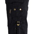 thumbnail image 3 of pantalones de trabajo de de de los hombres pantalones de trabajo multi bolsillos 38 negro Sunnimix Pantalones de carga de hombres, 3 of 8