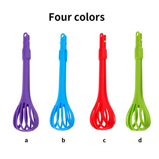 maskred ''''s Kitchen Multifunctional Heat-resistant Eggbeater Kitchen PP Egg Clip blue