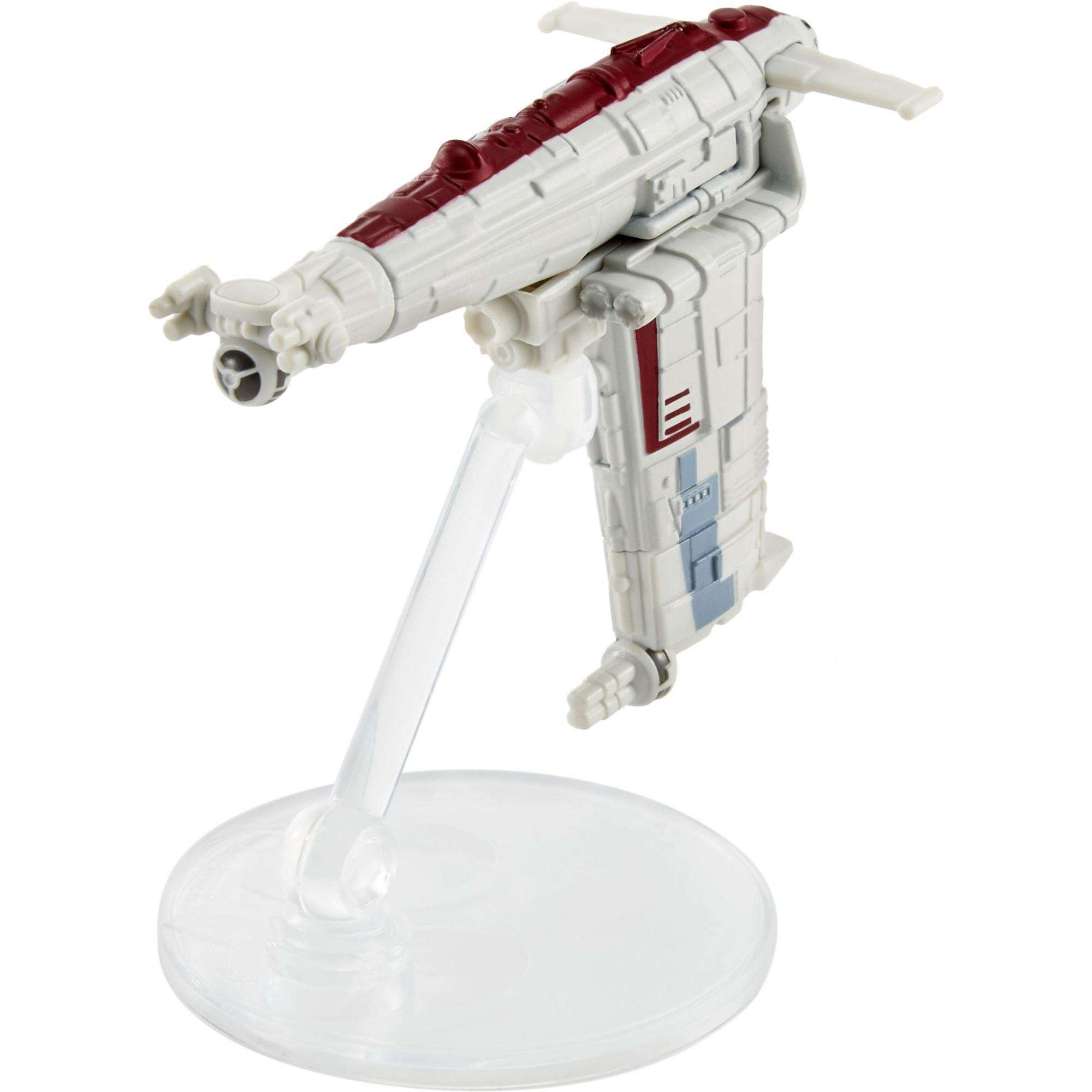 Hot Wheels Wars The Last Jedi Resistance Bomber Starship Vehicle Playset