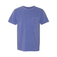thumbnail image 1 of Comfort Colors Adult Garment-Dyed Heavyweight Pocket T-Shirt, 3XL, Periwinkle, 1 of 4