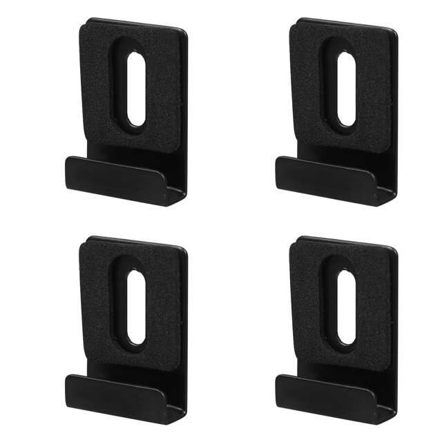 4 soportes para espejo, colgadores utilitarios, soportes de montaje en pared para cabecero, clip para espejo.