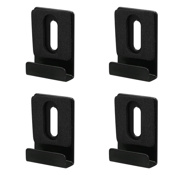 4 soportes para espejo, colgadores utilitarios, soportes de montaje en pared para cabecero, clip para espejo.