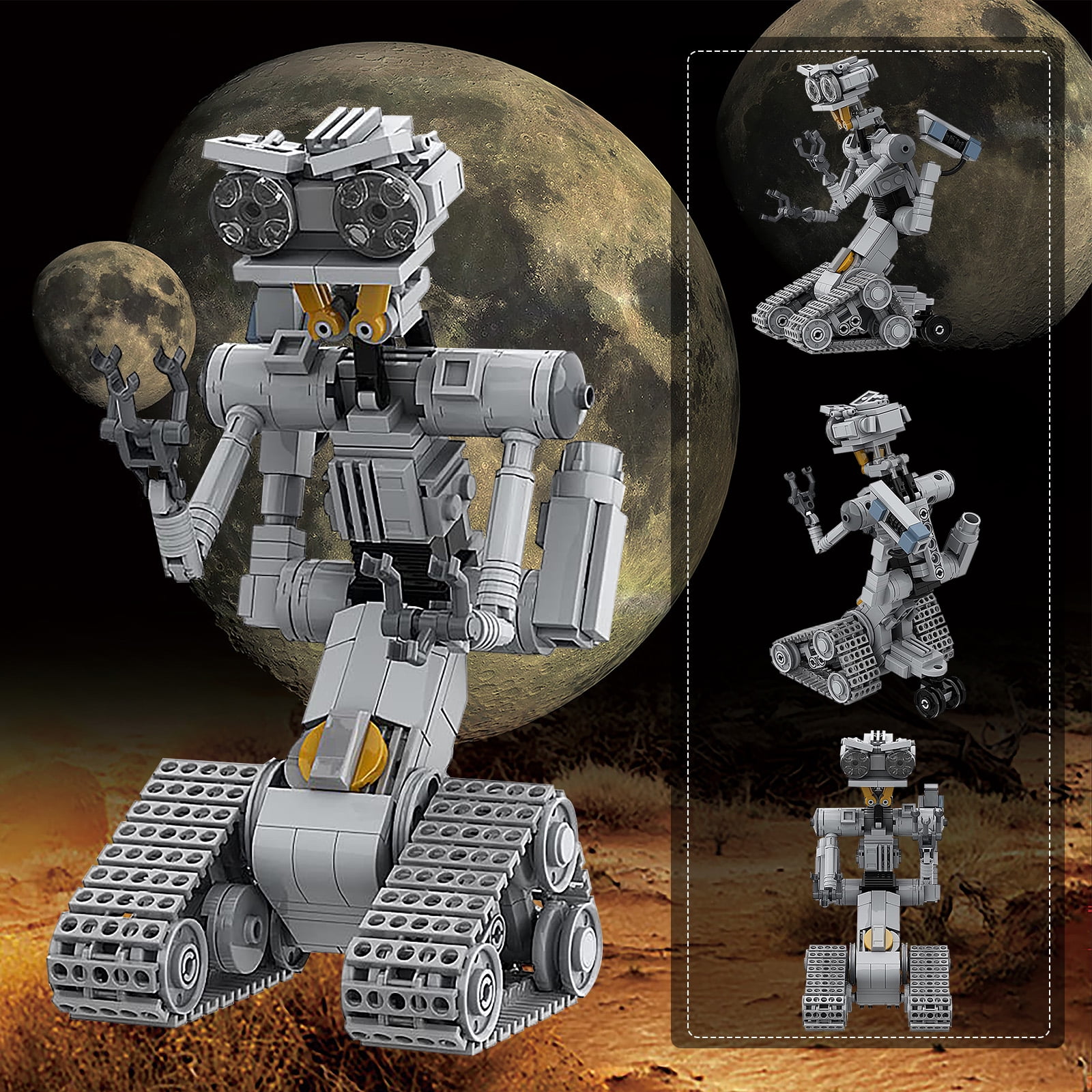 Johnny&#39;s - MIK 🤖 Short Circuit Johnny 5 Remix・3D Print with the Mars