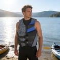 thumbnail image 3 of Life Jacket Paddle Vest, Wakeboard, Kayak, Ideal Extra Life Jacket For Your Pontoon Boat, Sport Jackets Life Vest Swim Adults Water Jacket For Adults Outdoor Boating Swimming, 3 of 3
