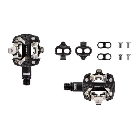 Pedales Look X-TRACK RACE + Calas Contacto SPD Bicicleta MTB