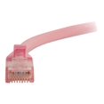 thumbnail image 2 of C2G 10ft Cat6a Snagless Unshielded (UTP) Network Patch Ethernet Cable-Pink - Patch cable - RJ-45 (M) to RJ-45 (M) - 10 ft - UTP - CAT 6a - molded, snagless, stranded - pink, 2 of 3
