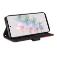 thumbnail image 2 of Compatible Google Pixel 7 5G Case, Leather Wallet Case Stand View Magnetic Clasp Book Flip Folio Phone Cover - Black, 2 of 5