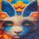thumbnail image 4 of (30x40cm, Chat Rveur Grandes Oreilles) Peinture Diamant 5d, Peinture Diamant Chat Rveur, Broderie Diamant Complte, Peinture Diamant Chat, Kit De, 4 of 5
