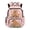 Capybara Daisy, variant on Gold Glitter Axolotl Elementary Backpack Multi-Pocket Smooth Zippers 17-inch Durable School Bag for 8-10 Primary School Students Daily Use