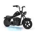 thumbnail image 3 of 24V Electric Dirt Bike, 15 Mph & 150lb Max, w/Led Lights & Power Display, 300W Chain-Driven Motor, Two Speed, Handbrake, Leather Seat, 3 of 3