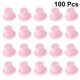 thumbnail image 5 of KAKOWELY 100 adornos de sombrero de payaso, mini sombreros, suministros de bricolaje, mini gorras, accesorios artesanales hechos a mano para fiestas infantiles (tamaño pequeño rosa), 5 of 5