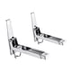 thumbnail image 3 of Estante extensible plegable y retráctil para almacenamiento de cocina, horno microondas Acero inoxidable 201, 3 of 9