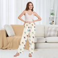 thumbnail image 6 of FORMRS Women's Pajama Pants with Pockets Soft Comfy Loungewear Sleep Bottom, Sizes S-2XL, Colorful Cartoon Planes Pattern, 6 of 8