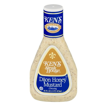Honey Dijon Mustard - Ken's Steak House Dressing Dijon Honey Mustard, 16.0 FL OZ