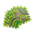 thumbnail image 2 of Yeacher Traffic Play Mat Puzzle Foam Interlocking Tiles Kids Road Traffic Play Rug Children Educational Playmat Rug Baby Play Set Mat, 2 of 7
