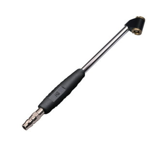 Double Adapter Tire Inflator Nozzle - Brass Air Pump Accessory For Cars & Motorcycles