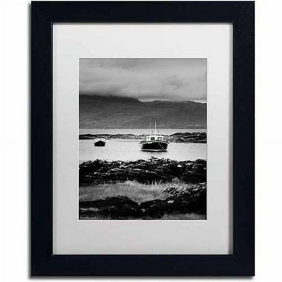 Trademark Fine Art "Two of Us" Canvas Art by Philippe Sainte-Laudy, White Matte, Black Frame