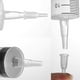 thumbnail image 2 of Paquete de 2 jeringas grandes (100ML), jeringas de jardín de plástico industrial para laboratorios de ciencia, medición, riego, llenado JAMW Sencillez, 2 of 5