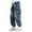 Blue, variant on Odeerbi 4-15 Years Toddler Boys Cargo Pants Ice Silk Athletic Sports Pants Summer Casual Quick Dry Pants Work Pants