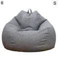 thumbnail image 4 of Chicmine - Puf de tela de color liso para tumbona, sillón, funda para sofá, decoración, 4 of 8
