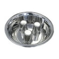 thumbnail image 4 of Dog Dishes Stainless Steel Healthy Slow Feeder Bowls Standard Embossed or No Tip (Embossed - 64 Ounces), 4 of 8