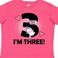 thumbnail image 4 of Inktastic 3rd Birthday 3 Year Old Girl Unicorn Girls Toddler T-Shirt, 4 of 5